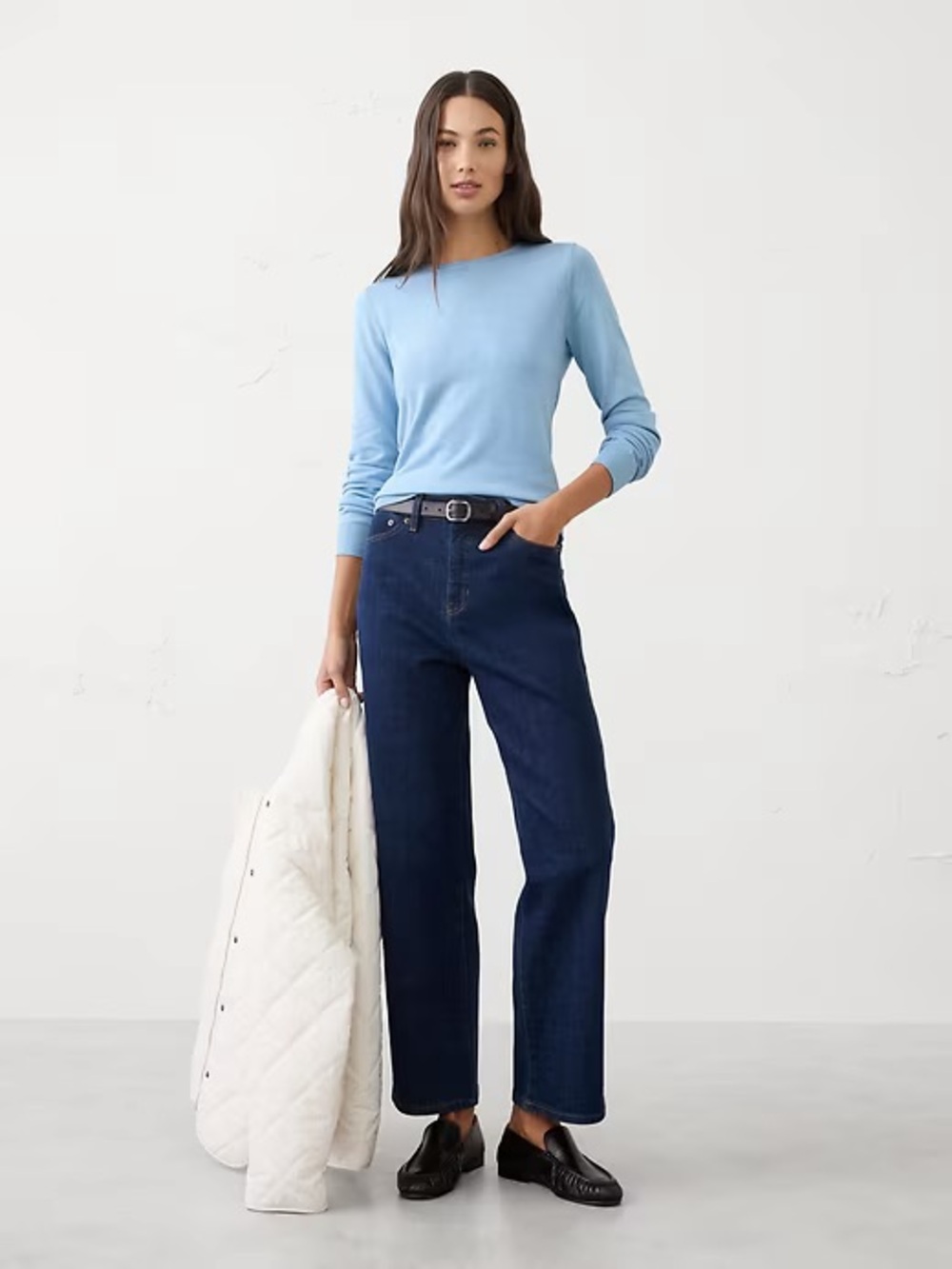 Banana Republic Factory Forever Crew-Neck Sweater